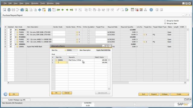 Purchase Request in SAP Business One 9.0 смотреть онлайн