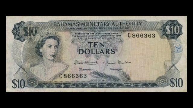 All Bahamian Dollar Banknotes - 1968 Monetary Issue смотреть онлайн