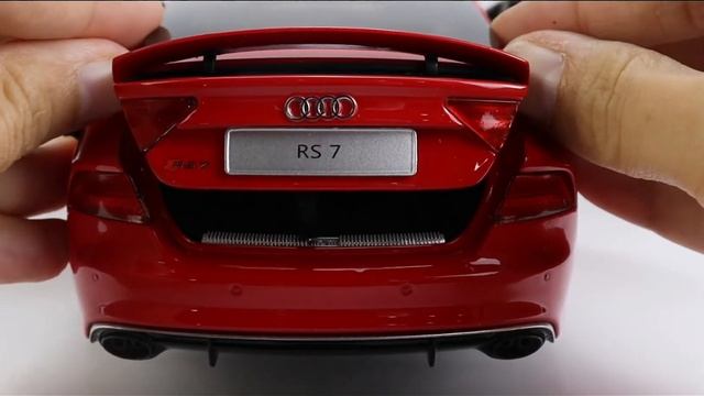 Kengfai 1:18 Audi RS7 4.0T Sportback 2016 LHD Red KF023-4 Diecast full open car model available now смотреть онлайн