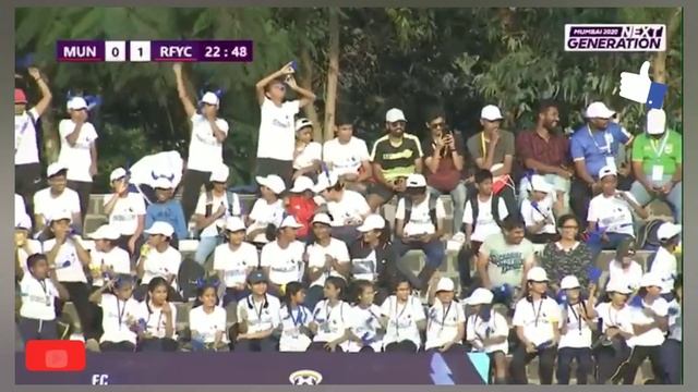 Rashid CK's goal 🔥 against Manchester United by witnessing Nita Ambani смотреть онлайн