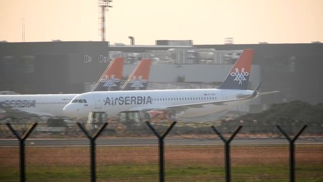 DELIVERY FLIGHT | First Air Serbia Airbus A320 With Sharklets (YU-APO) Landing At Belgrade Airport смотреть онлайн