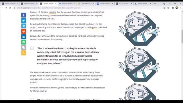 Market flashcrash! Cardano with new upgrades & new blockchain adaptionsbI Teroxx News & Market [Eng смотреть онлайн