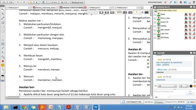 Kejar Paket C Bahasa Indonesia P-6