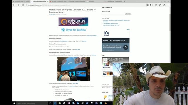 #Skype4BRecap - 3-31-2017 - Skype for Business @ Enterprise Connect 2017, Spark & Google Meet смотреть онлайн