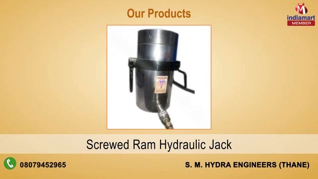 Hydraulic Equipment By S. M. Hydra Engineers, Thane смотреть онлайн
