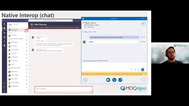 Upgrading from Skype for Business to Microsoft Teams смотреть онлайн