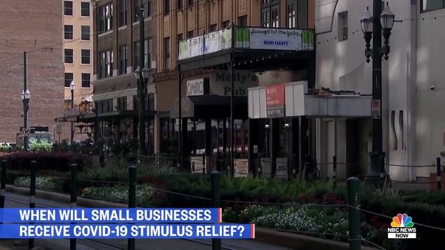 Coronavirus Relief Payment To Small Businesses Could Be Delayed Due To High Demand |NBC Nightly New смотреть онлайн