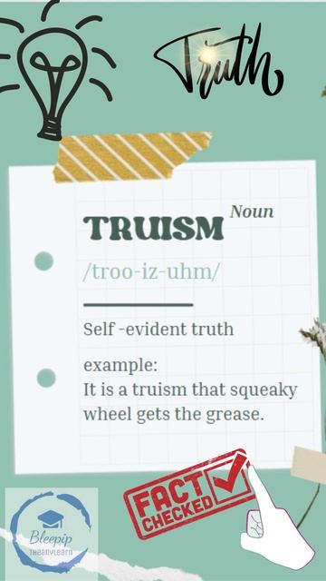 TRUISM WORD MEANING [GMAT/GRE/CAT] смотреть онлайн
