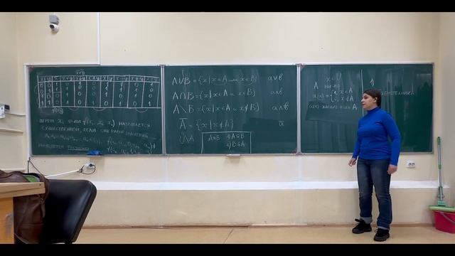 Математическая логика и теория алгоритмов. Лекция 1. Основы теории множеств и булевой алгебры смотреть онлайн