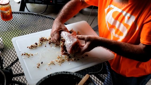 Wild Rice Stuffed Pork Loin on the Weber Grill! смотреть онлайн