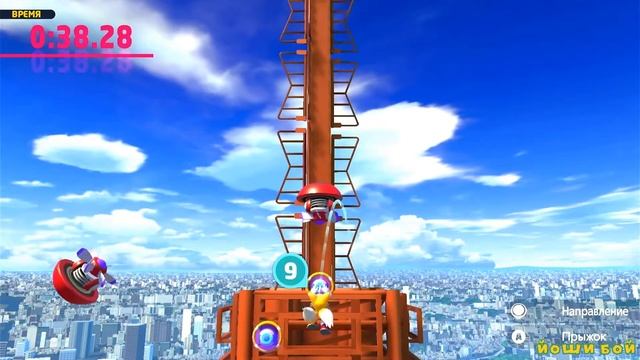 Марио и Соник на Олимпийских играх I Mario & Sonic at the Olympic Games 9 серия прохождения игры смотреть онлайн