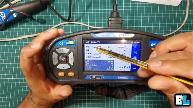 Auto secuencia TT con Metrel MI 3152 смотреть онлайн