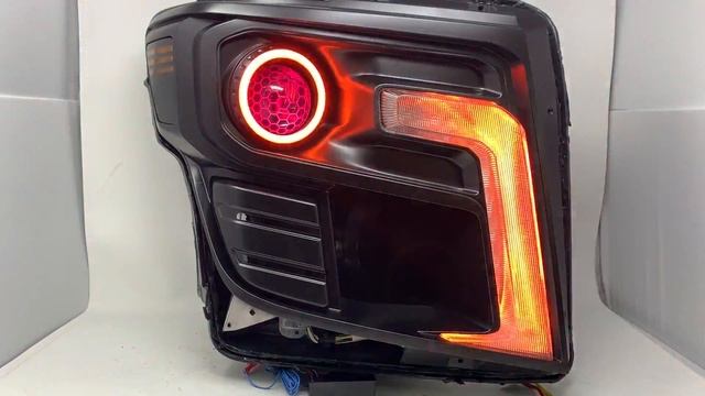 16 Nissan Titan XD Multicolor LED DRL Halo Projector LED Headlights смотреть онлайн