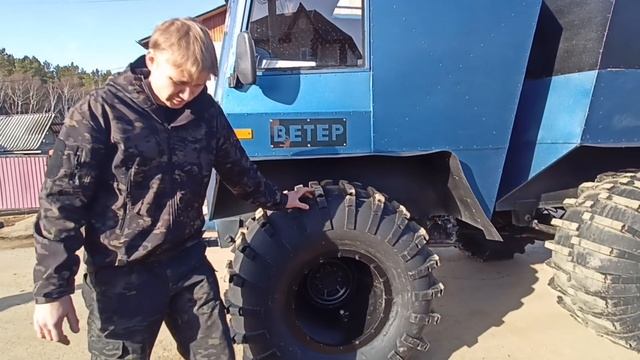 Вездеход "ВЕТЕР" Полу-Переломка. Обзор Максимальной Скорости смотреть онлайн
