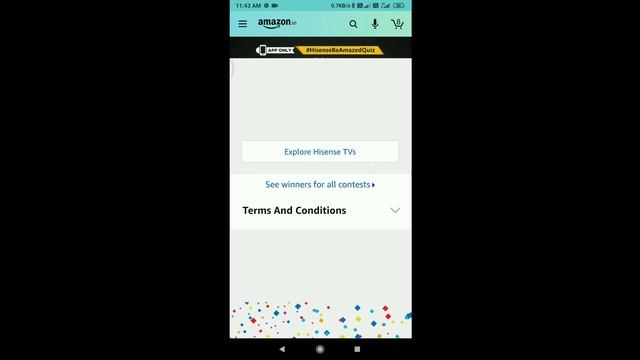 AMAZON QUIZ ANSWER TODAY. Win ₹10000 to ₹25000. And HISENSE 4K SMART TV. смотреть онлайн
