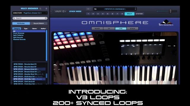 Airwave Omnisphere v3 and v3 Loops in 60 seconds. смотреть онлайн