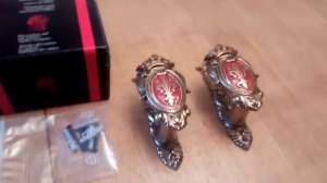 Крепление настенное "Щит" латунь, Shield hanger, Denix 24/L