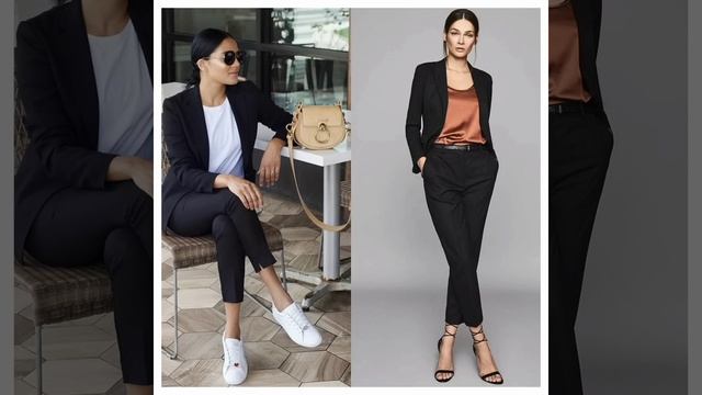 business women suits wearing style ||suits for women || formal pants and suits for women смотреть онлайн