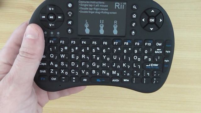 Rii mini wireless keyboard Unboxing | ZOWEETEK | אנבוקסינג смотреть онлайн