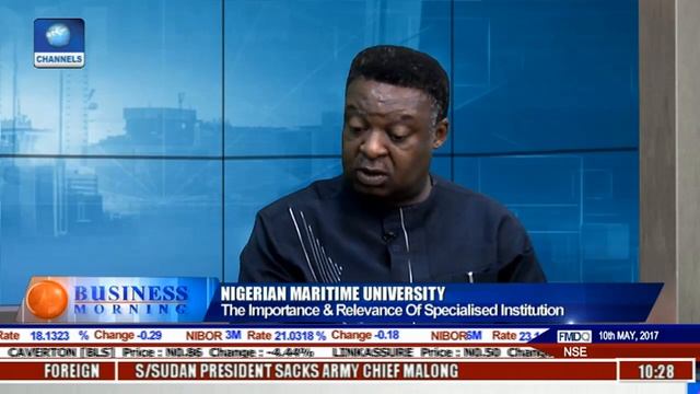 Business Morning: Discussing Benefits Of Maritime Varsity To Industry Pt 2 смотреть онлайн