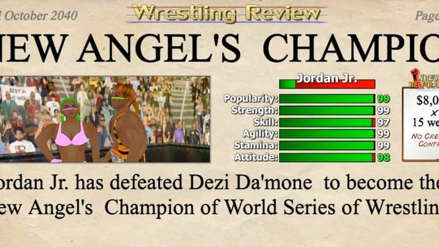 Jordan Jr Def. Dezi Da'mone for the Angel's смотреть онлайн