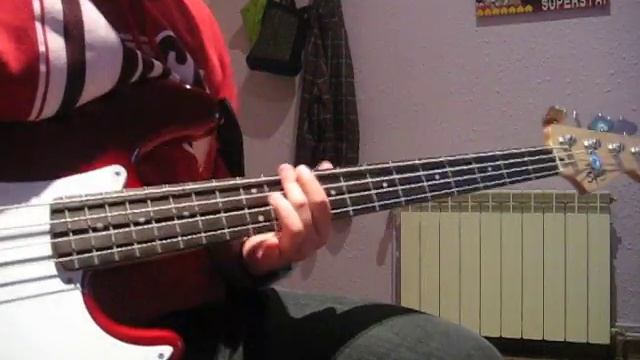 Monkey Business- Skid Row (bass cover) смотреть онлайн