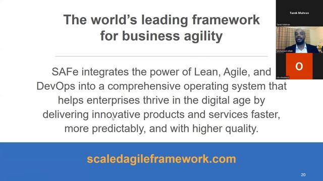 SAFe Operating System for Business Agility (Arabic Language) смотреть онлайн
