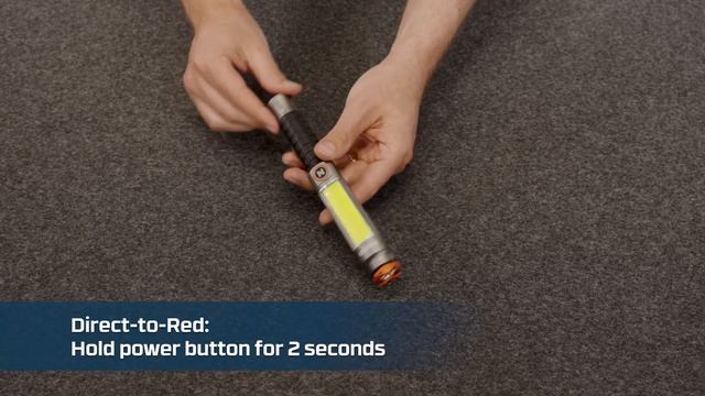 Big Larry™ - 600 Lumen Flashlight with COB Worklight (Alkaline) смотреть онлайн