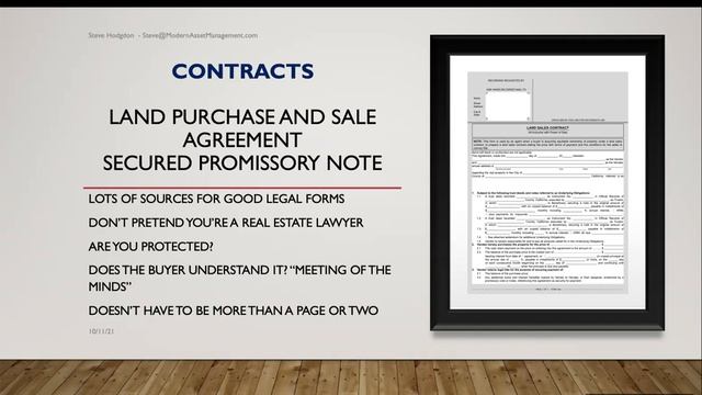Using Land Contracts and Promissory Notes in your Land Investing Business смотреть онлайн