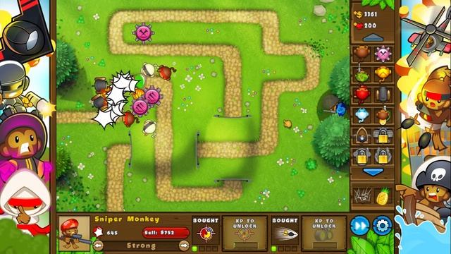Bloons TD 5 Ep 1 - Monkey Lane [Easy] смотреть онлайн