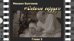 Михаил Булгаков "Собачье сердце". 5-я глава. Читает Сергей Рубашкин.