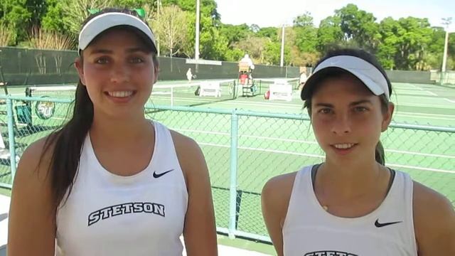 Women's Tennis vs. SUNY Oneonta - Luke & Erwin Interview смотреть онлайн