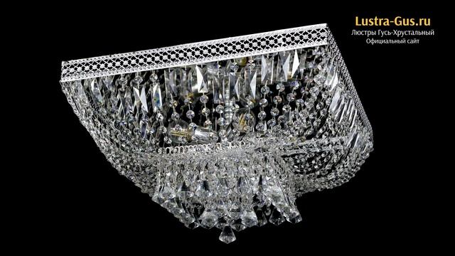 Хрустальная люстра «Квадрат №18 Венеция» - Гусь-Хрустальный завод смотреть онлайн