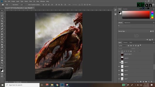 Assassin's Creed Poster | Hindi Tutorial | PosterTutorial | Photoshop tutorials | Kiran VFX Artist смотреть онлайн