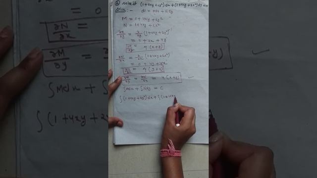 Exact differencial equation смотреть онлайн