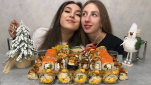 МУКБАНГ | РОЛЛЫ | ЧТО ВЫБЕРЕШЬ ТЫ ?