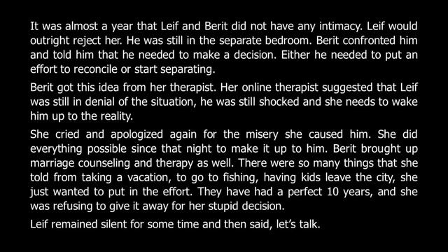 Cheating Stories – If I Can I Would Scream To My Younger Self, Don’t Go To The Weekend Gateway