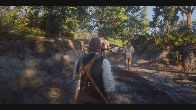 Red Dead Redemption 2 - Артур и Чарльз спасают немецкую семью от бандитов | Странная доброта смотреть онлайн