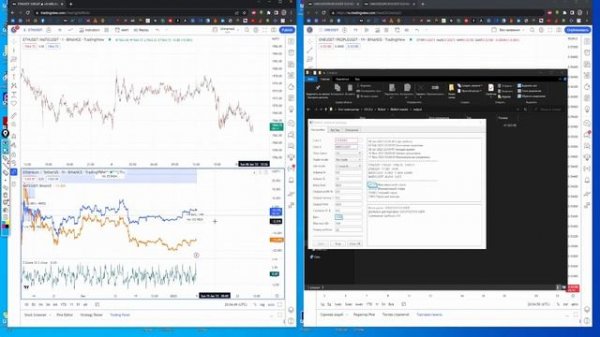 Разбираем парный трейдинг(статистический арбитраж) и робота для Binance, торгующий по этой стратеги