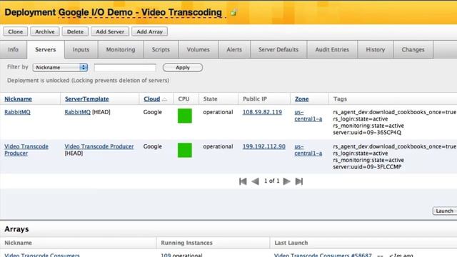 RightScale Demo with Google Compute Engine смотреть онлайн