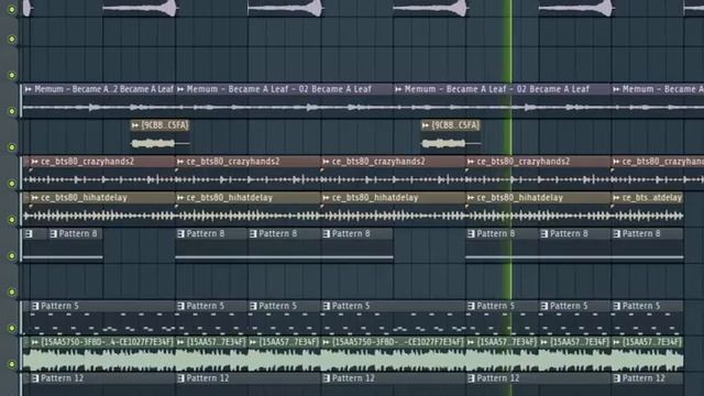 Memum - Became A Leaf (Broken Souvenir Remix) FL Studio project playthrough смотреть онлайн