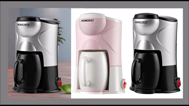 Homezest Mini Single Serve K Cup Coffee Maker American Drip Coffee Machine Home смотреть онлайн