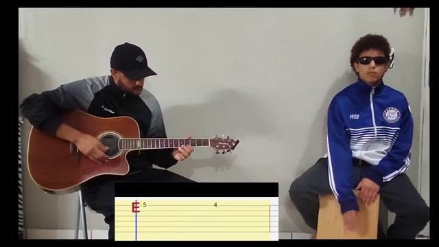 50 Cent - In Da Club ( TAb Intro 🎸Violão E Cajon )#hiphopmusic #50cent