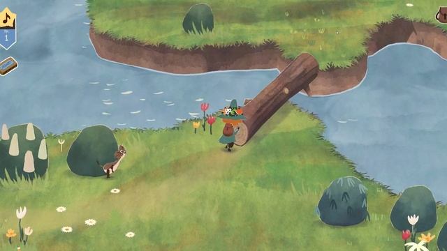 Snufkin: Melody of Moominvalley. Gameplay PC. смотреть онлайн
