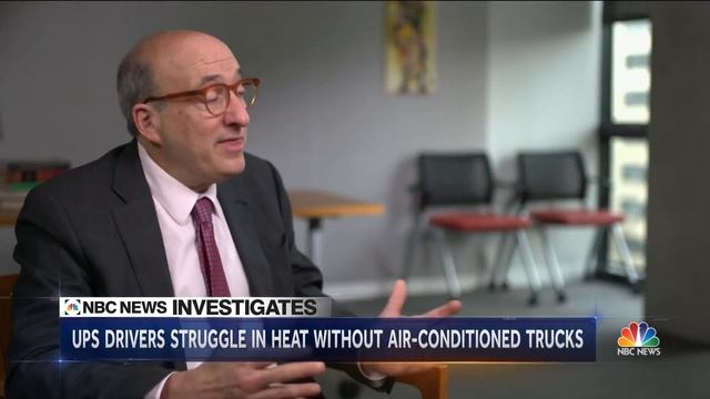 NBC News: Some UPS Drivers Face Health Risks In Trucks Without Air Conditioning | NBC Nightly News смотреть онлайн