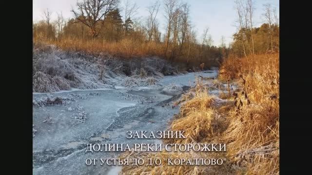 О заказнике долины реки Сторожки