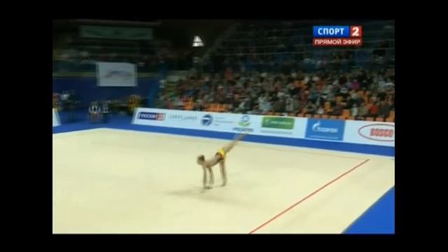 Natalia Bulycheva GP Moscow 2012 clubs.avi смотреть онлайн