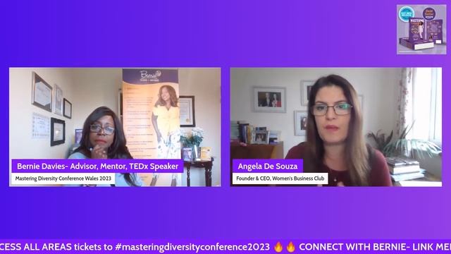 LinkedIn Live with Angela De Souza CEO Women s Business Club смотреть онлайн