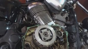 Замена сцепления HONDA STEED