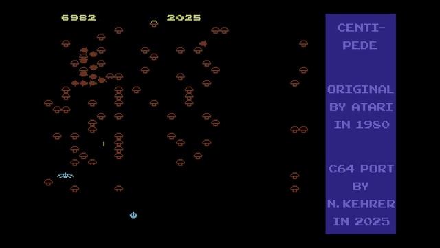 THE CENTIPEDE EMULATOR (2025) [Commodore 64] смотреть онлайн